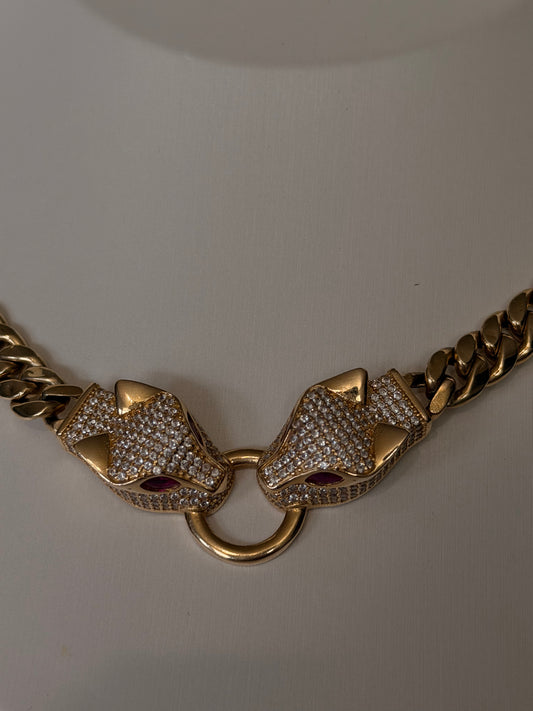 Gargantilla Cuban Link 14K