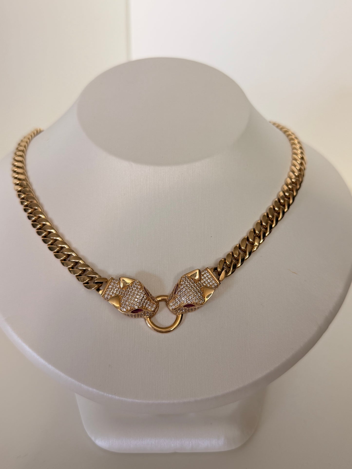 Gargantilla Cuban Link 14K