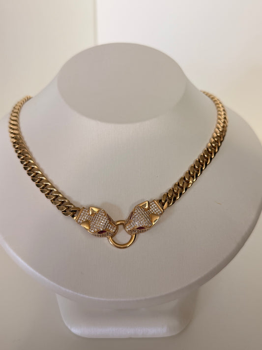 Gargantilla Cuban Link 14K